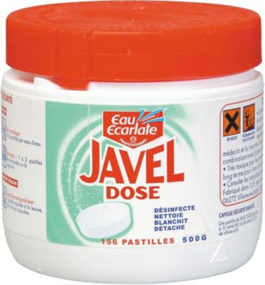 Nettoyants avec javel