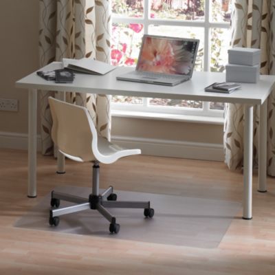 Tapis protege sol economique PVC rectangulaire Floortex 120 x 150 cm