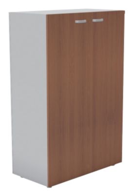 Armoire basses portes pleines melamine Cerisier Gamme London