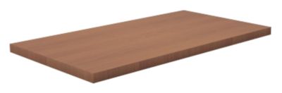 Option tout rangement dessus de finition melamine Cerisier Gamme London