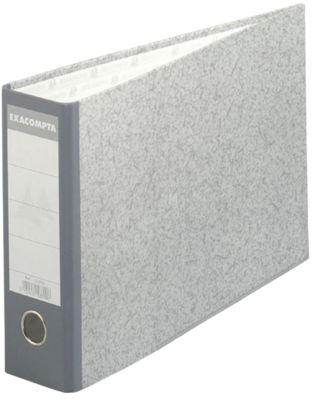 Classeur a levier Exacompta a l italienne A4 dos 70 mm gris