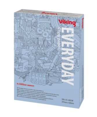 Ramette de papier de 500 feuilles Viking Everyday A3 80 g m2