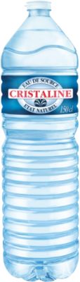 6 bouteilles d eau plate Cristaline 15 litres