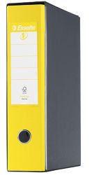Registratore protocollo Esselte Eurofile dorso 8 cm modello G55 alto colore giallo