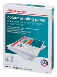 Carta Office Depot Color Printing formato A4 grammatura 90 g m2 in risma da 500 fogli