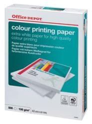 Carta Office Depot Color Printing formato A3 grammatura 100 g m2 in risma da 500 fogli