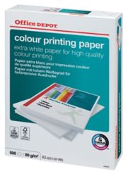 Carta Office Depot Color Printing formato A3 grammatura 80 g m2 in risma da 500 fogli