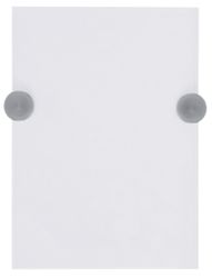 Targa orizzontale Crystal Sign Durable formato 148 x 105 cm