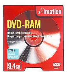 DVD RAM Imation da 94 GB 1 pezzo