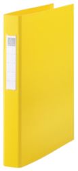 Raccoglitore Exacompta a 4 anelli colore giallo dorso 35 cm