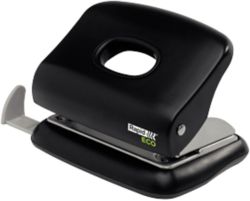 Perforatore a 2 fori 20ff Eco Rapid colore nero