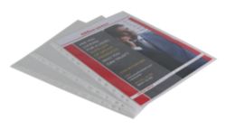 Buste a perforazione universale Office Depot fto A4 spessore medio finitura liscia in conf da 100 pz