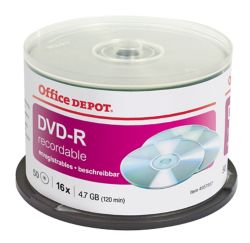 DVD R Office Depot 50 pz spindle