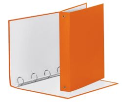 Raccoglittori Meeting a 4 anelli Esselte dorso 4 cm colore arancio
