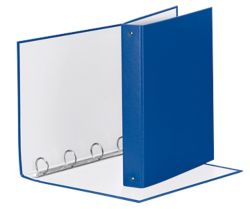 Raccoglittori Meeting a 4 anelli Esselte dorso 4 cm colore blu