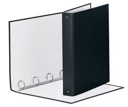 Raccoglittori Meeting a 4 anelli Esselte dorso 4 cm colore nero