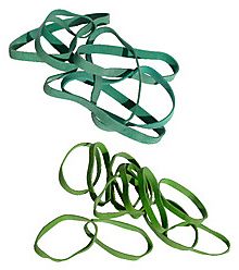 Elastici verdi misure 160 o x 8 h mm in conf da 1 kg