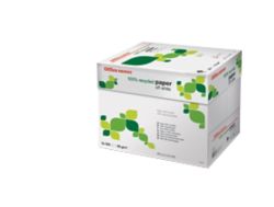 Carta 100 riciclata Bianco naturale Office Depot formato A4 grammatura 80 g m2 in conf da 5 risme da 500 fogli