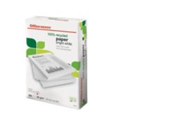 Carta 100 riciclata Extra bianca Office Depot formato A3 grammatura 80 g m2 in risma da 500 fogli