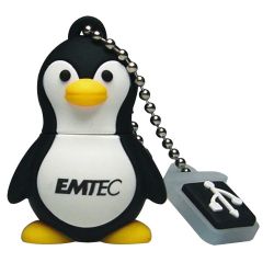 Funny Acquarium Flash Drive 4GB Pinguino