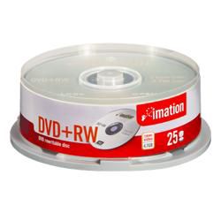 DVD RW Imation da 47 GB spindle da 25 pz