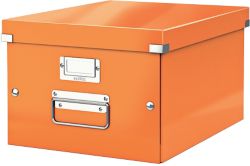 Scatole archivio Click Store Leitz formato A4 colore arancione