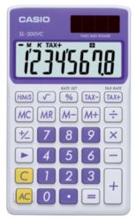 Calcolatrice portatile Casio SL 300 VC colore viola