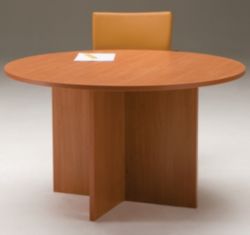 Tavolo riunione ovale Tdm dim 216l x 120px 73 h cm colore pero antracite