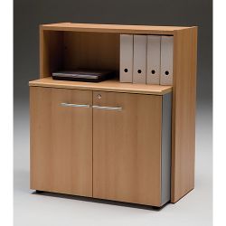 Bancone reception per mobile basso Tdm 91 cm dim 91 x 40 x108 colore faggio