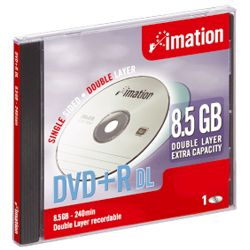 DVDR DL Imation da 85 GB 1 pezzo