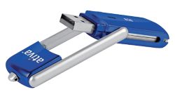USB Flash drive Flip Ativa azzurro 8 GB