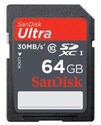 Secure Digital HC SanDisk Ultra 64 GB