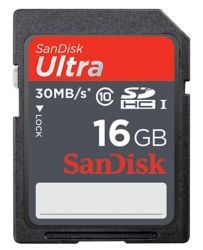 Secure Digital HC SanDisk Ultra 16 GB