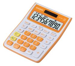 Calcolatrice da tavolo Casio MS10 VC colore arancio