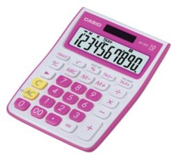 Calcolatrice da tavolo Casio MS10 VC colore rosa
