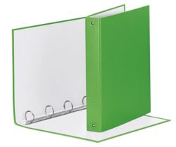 Raccoglittori Meeting a 4 anelli Esselte dorso 4 cm colore verde vivida