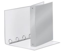 Raccoglittori Meeting a 4 anelli Esselte dorso 4 cm colore grigio