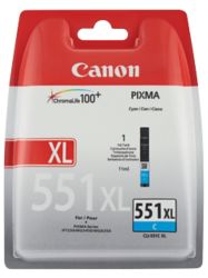 Cartuccia originale Canon Alta Capacita CLI 551XLC ciano Numero cartuccia 551XL