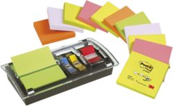 Dispenser Millenium Combo  Post it Notes 12 blocchetti  Post it Index Medium 1 blister