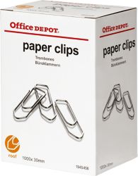 Fermagli zincati Office Depot a punta dim 30 mm