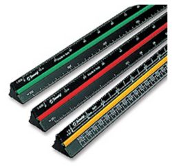 Scalimetro in alluminio Tecnostyl da 30 cm