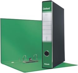 Registratore Oxford commerciale 23x30 cm dorso 5 cm colore verde