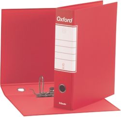 Registratore Oxford commerciale 23x30 cm dorso 8 cm colore rosso