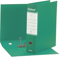 Registratore Oxford commerciale 23x30 cm dorso 8 cm colore verde