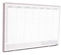 Planning settimanale dimensioni 60 x 90 cm